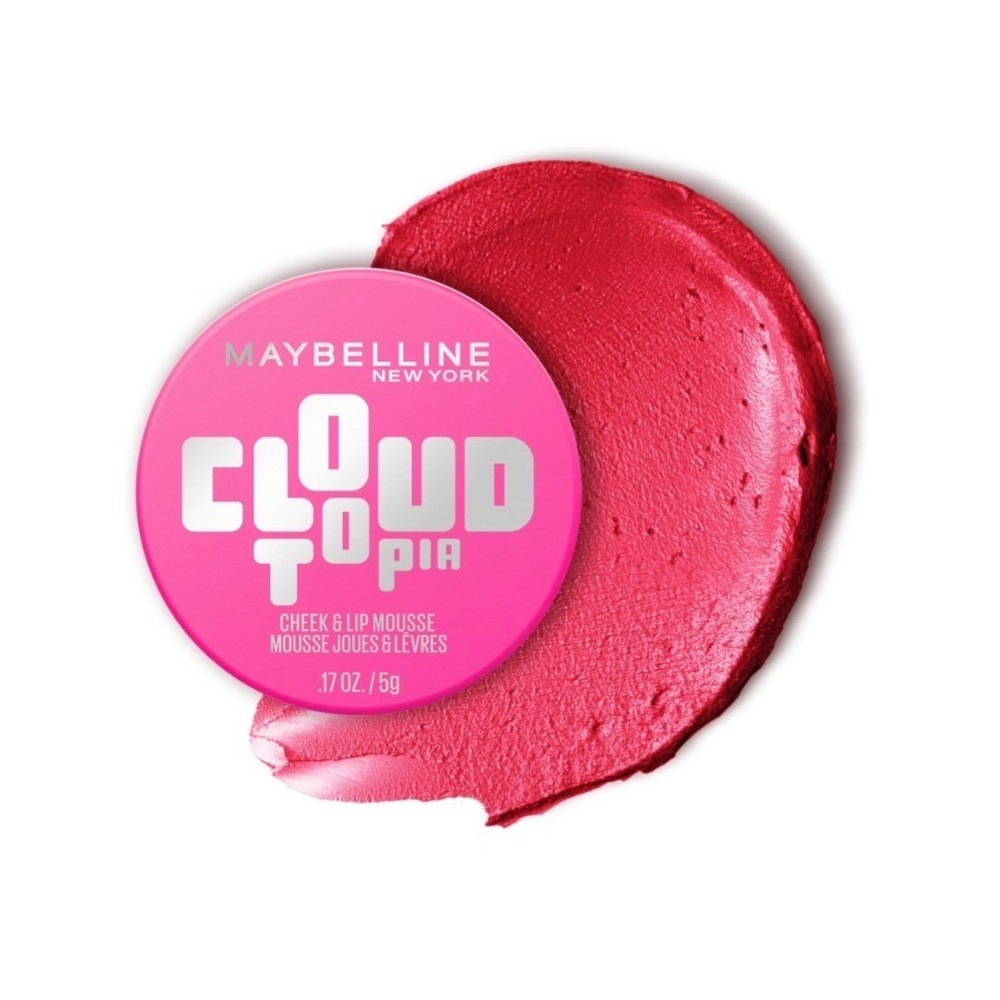Maybelline Cloudtopia Cheek & Lip Mousse 0.17oz Pink Daydream NEW